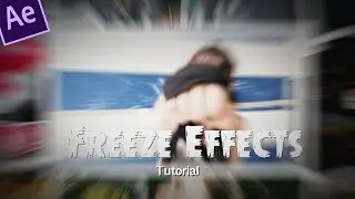 AE「アフターエフェクト」チュートリアル17 | Freeze Effects | 3Dフォトスライドショー
