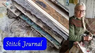 Stitch Journal from an old book