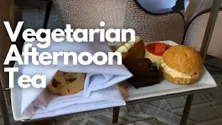 Vegetarian Afternoon Tea at the Midland Hotel in Manchester