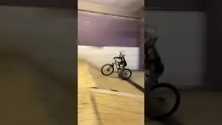 Riley,  first day on the all new commencal absolut 24