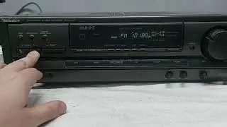 Technics sa ex310 stereo receiver. test