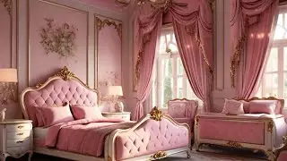 girls  bedroom designing  ideas 2024.Luxury Bedroom Interior .Modern bedroom furniture design.