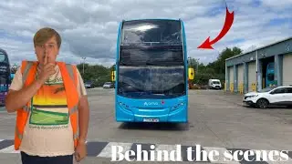 Behind the scenes of cleaning arriva buses