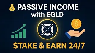 Staking EGLD Made Easy: Earn Passive Income with MultiversX | No Trading, Just Rewards