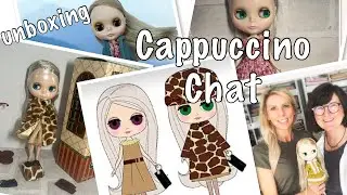 Cappuccino Chat Blythe doll unboxing video plus makes and chat.