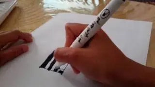 Deep hole illusion
