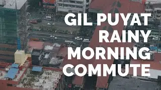 Rainy Morning Commute on Buendia Taft - Gil Puyat Station