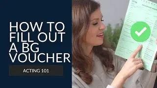 How to Fill Out A Background Voucher (STEP BY STEP With A Toronto ACTRA Performer) | Olivia Gudaniec