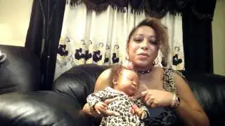 Diva G & Reborn Serenity Rose: Animal print and beauty supply store reaction:-)