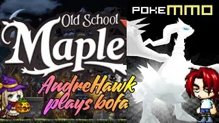 Playing both PokeMMO and Old School Maple Today!