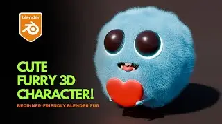 Create a Cute Furry 3D Character in Blender &ndash; Beginner-Friendly Walkthrough!