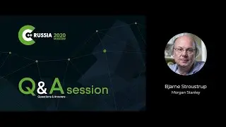 Bjarne Stroustrup — Interview and Q&A with Bjarne Stroustrup