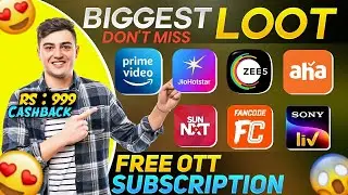 Free Amazon Prime, SonyLIV & Zee5 Access | Watch Maharani Season 4 Free | 15+ OTT Apps Free
