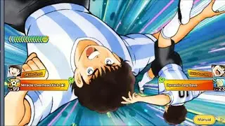 Captain Tsubasa Dream Team Diaz Ultimate Shot! [Miracle Overhead Kick]