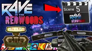 ROUND 5 WONDER WEAPON, PACK A PUNCH, & POWER 'RAVE IN THE REDWOODS' SOLO TUTORIAL GUIDE! IW Zombies!