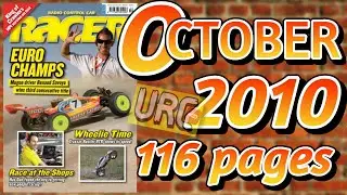Radio Control Car Racer Magazine step by step, 116 Pages...! 2010 October RC magazine