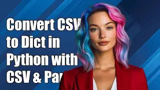 How to Convert CSV to Dictionary in Python Using CSV and Pandas Modules