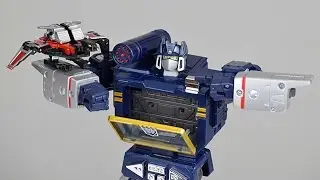 Hasbro Masterpiece Soundwave Mp-02 (reissue 2016) with 5 tapes - Transformers photo review