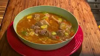 My Delicious ￼Beef Vegetable  SOUP 🥗  ￼