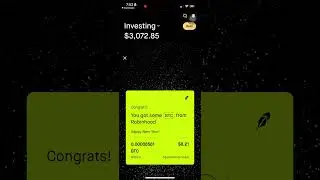 FREE BITCOIN REWARD FROM ROBINHOOD!! #crypto #robinhood #binance #coinbase