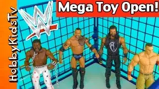 WWE Mega Toy SHAKE DOWN and Rumble Review