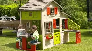 Smoby Domek Friends House z kuchnią i stolikiem