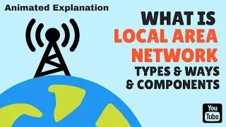 Lect. 6 - Local Area Network in Computer Network || Types,Ways and Components of LAN ||