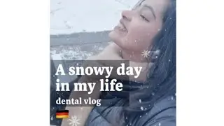 A normal winter day with an appointment❄️