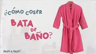 BATA DE BA&Ntilde;O | DIY BATA DE BA&Ntilde;O CON UN POLO  | PASO A PASO