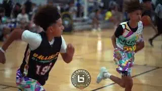 D'argo Heid flowing at BallIsLife Junior All American Camp 2023
