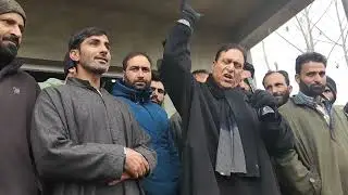 Former Minister and JKNC leader Choudhary Mohammed Ramzan lashed out at PC in Handwara.