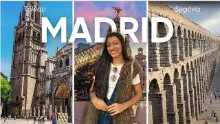 VLOG MADRID em 3 DIAS | Museu Prado, Pal&aacute;cio Real, Toledo, Seg&oacute;via e Zoo