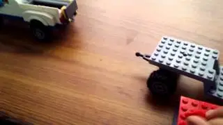 Lego pickup truck with tailor moc