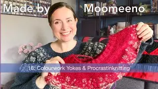 18 // Colourwork Yokes & Procrastinknitting - Winter Doodle Sweater, Dala Sweater, Knitting Hats