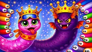 🐍WORMSZONE.IO | GIANT SLITHER SNAKE TOP 1 / Epic Worm Zone Best Gameplay | Part 05