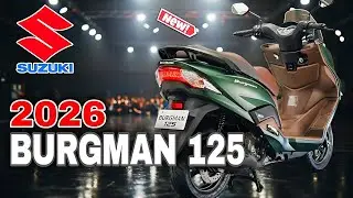 🚨2026 Suzuki Burgman 125 Revealed? &ndash; New Look, New Features Explained?