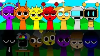 Sprunki SWAPPED Color But Good Ending🫠🎩incredibox sprunki animation