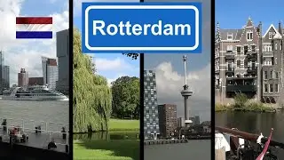 HOLLAND: Rotterdam city (Spido harbour tour, Het Park, Euromast, Delfshaven)
