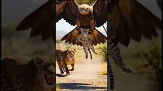 This Wildlife Attack Went Wrong Fast 🦅🐆 #jesus #wildlife #animals #jesusisgod #jesushislife