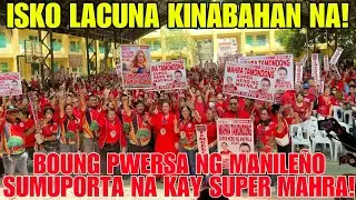 ISKO AT HONEY KABADO NA! GRABE LIBO LIBONG MANILE&Ntilde;O NAKASUPORTA KAY SUPER MAHRA TAMONDONG!
