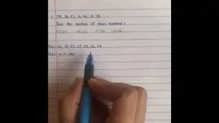 |#PSC maths questions| |#median||#@Mathswithshimna|