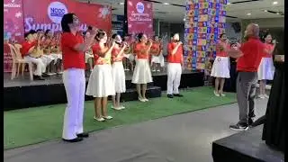 NCCC mall tagum.Carolling competetion