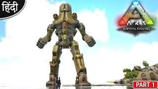 Building Kaiju Killer Robot Mek 😱😱 : Ark Monster World : ARK: Survival Evolved : Part 1 [ Hindi ]