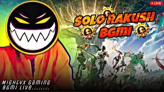 DAY 2 SOLO Conqueror rank, push TIPS AND TRICKS MightyX gaming is live #bgmi