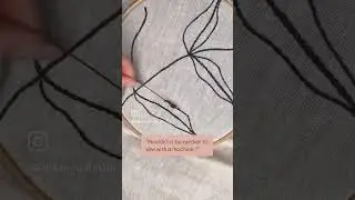 Newsflash! Sewing by machine IS quicker! #slowstitch #handquilting #handembroidery #textileart