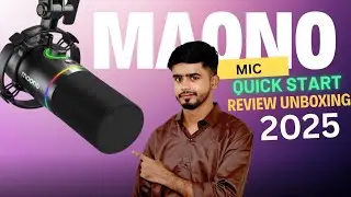 Maono PD200X is the best mic for YouTubers on a Budget | maono pd200x dynamic microphone