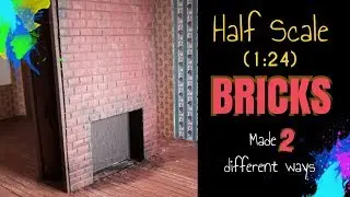 Two Ways to Make 1/24 Scale Bricks