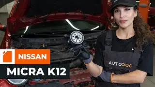 How to change oil filter and engine oil on NISSAN MICRA K12 [TUTORIAL AUTODOC]