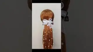 ✨ Easy & Beautiful Hairstyles for Girls | Simple Hair Style Ideas 💖👧  #easyhairstyle #short  #fyp