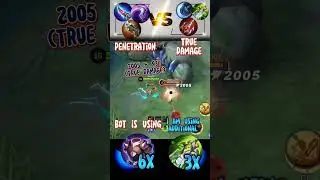 Lesley Full Penetration Build vs Full True Damage Build | MLBB Build Guide #mlbb #mobilelegends